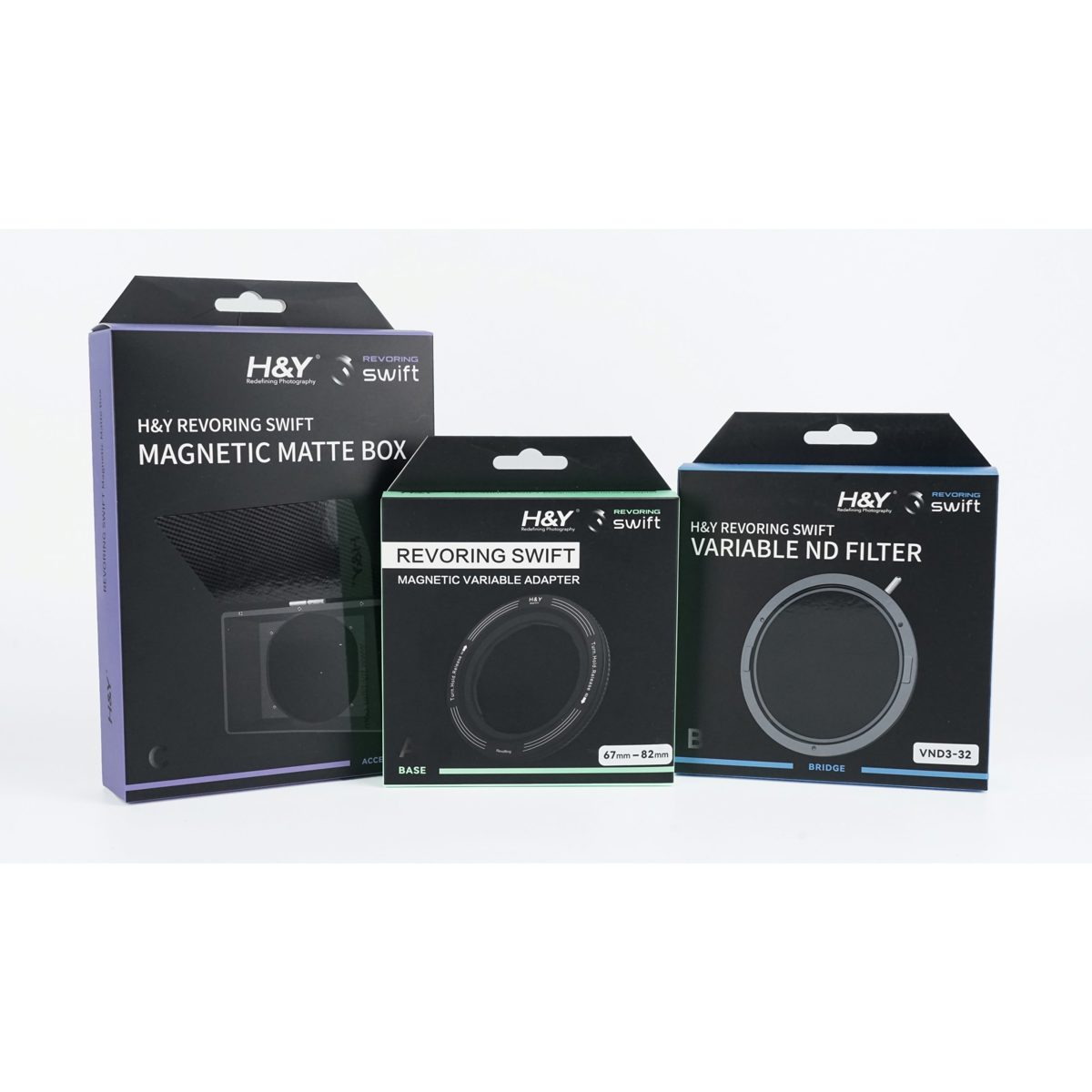 

H&Y 67-82mm RevoRing Swift Filmmaker Starter Set with VND Filter