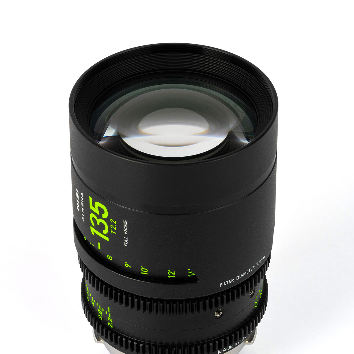 NiSi ATHENA PRIME 135mm T2.2 Cine Lens with Filter Holder for Sony E
