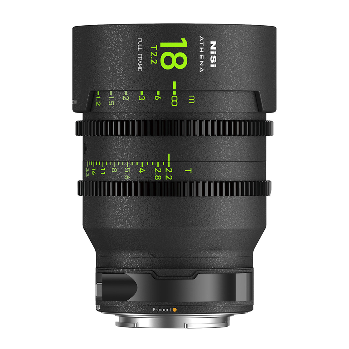 

NiSi ATHENA PRIME 18mm T2.2 Cine Lens with Filter Holder, Sony E