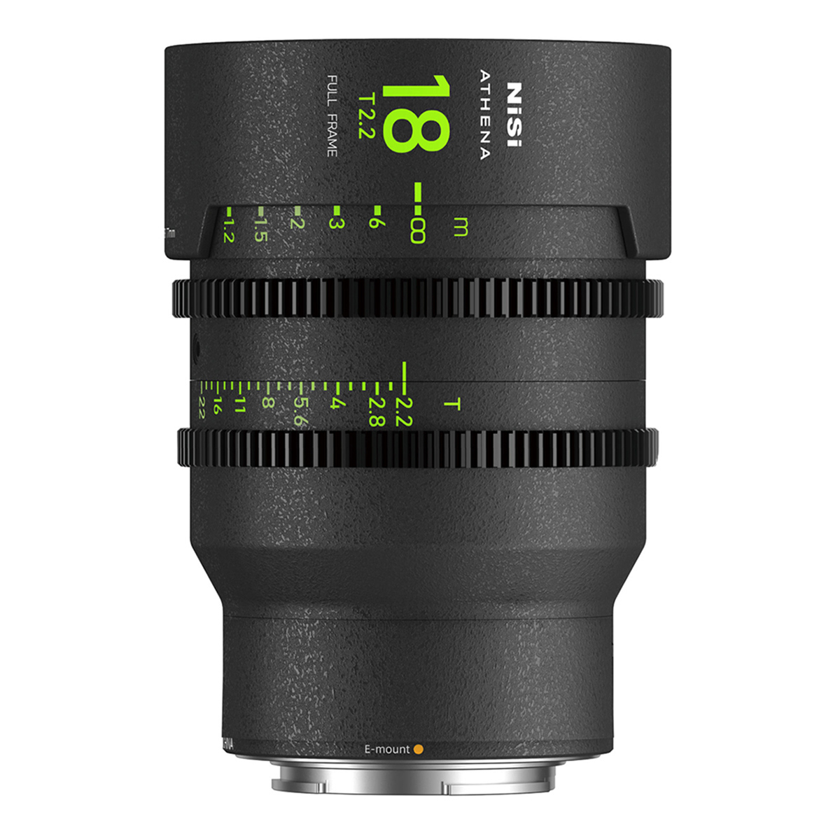 

NiSi ATHENA PRIME 18mm T2.2 Cine Lens without Filter Holder, Sony E