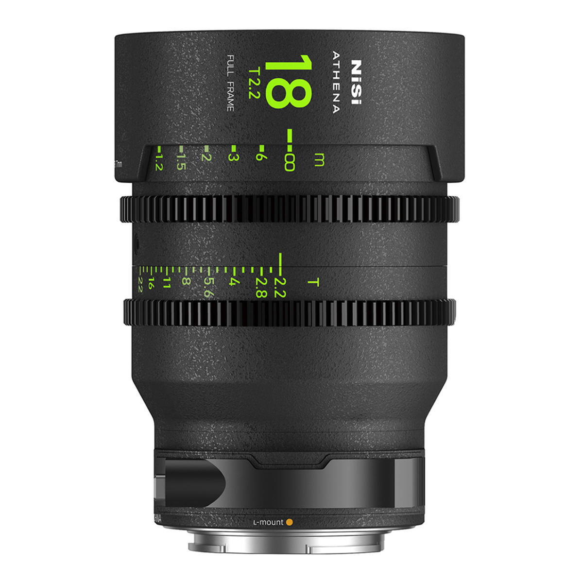 

NiSi ATHENA PRIME 18mm T2.2 Cine Lens with Filter Holder, Leica L
