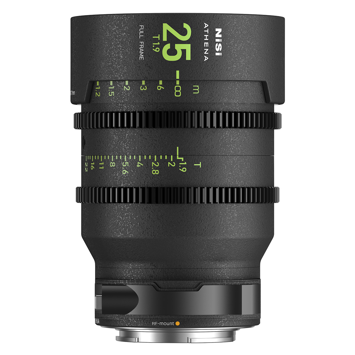 

NiSi ATHENA PRIME 25mm T1.9 Cine Lens with Filter Holder, Canon RF