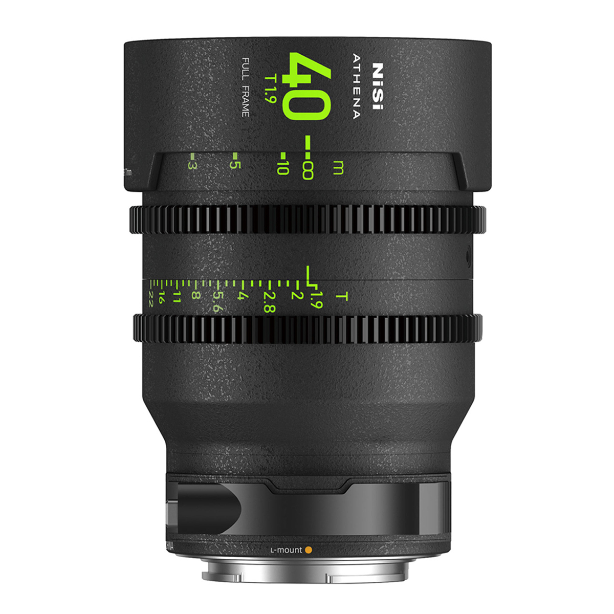 

NiSi ATHENA PRIME 40mm T1.9 Cine Lens with Filter Holder, Leica L