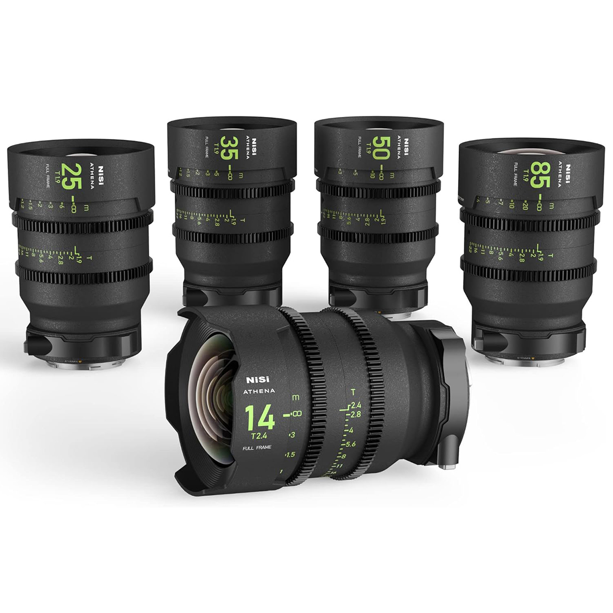 

NiSi ATHENA PRIME Cine 5-Lens Kit with Filter Holder, Canon RF