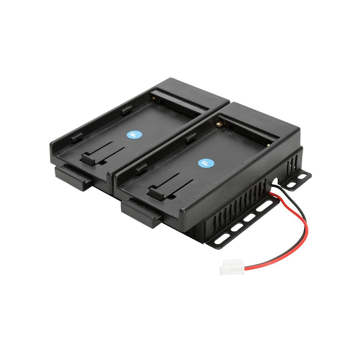 Image of Ikan Sony L Series Dual DV Battery Mount for Bon FM-055F &amp; RM-072S Monitor