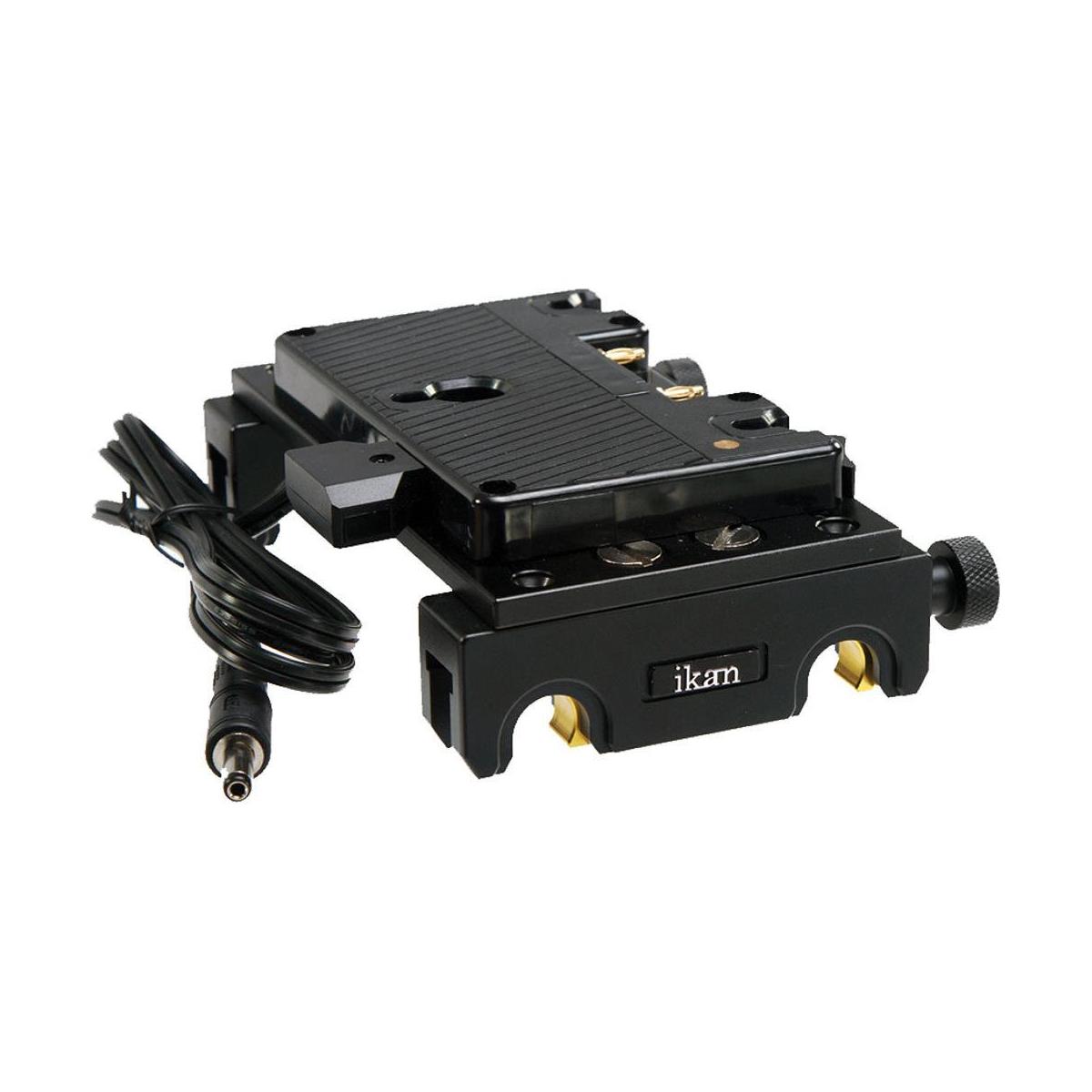 Image of Ikan Black Magic Camera Quick Snap Pro Battery Rail Kit for Anton Bauer Mount