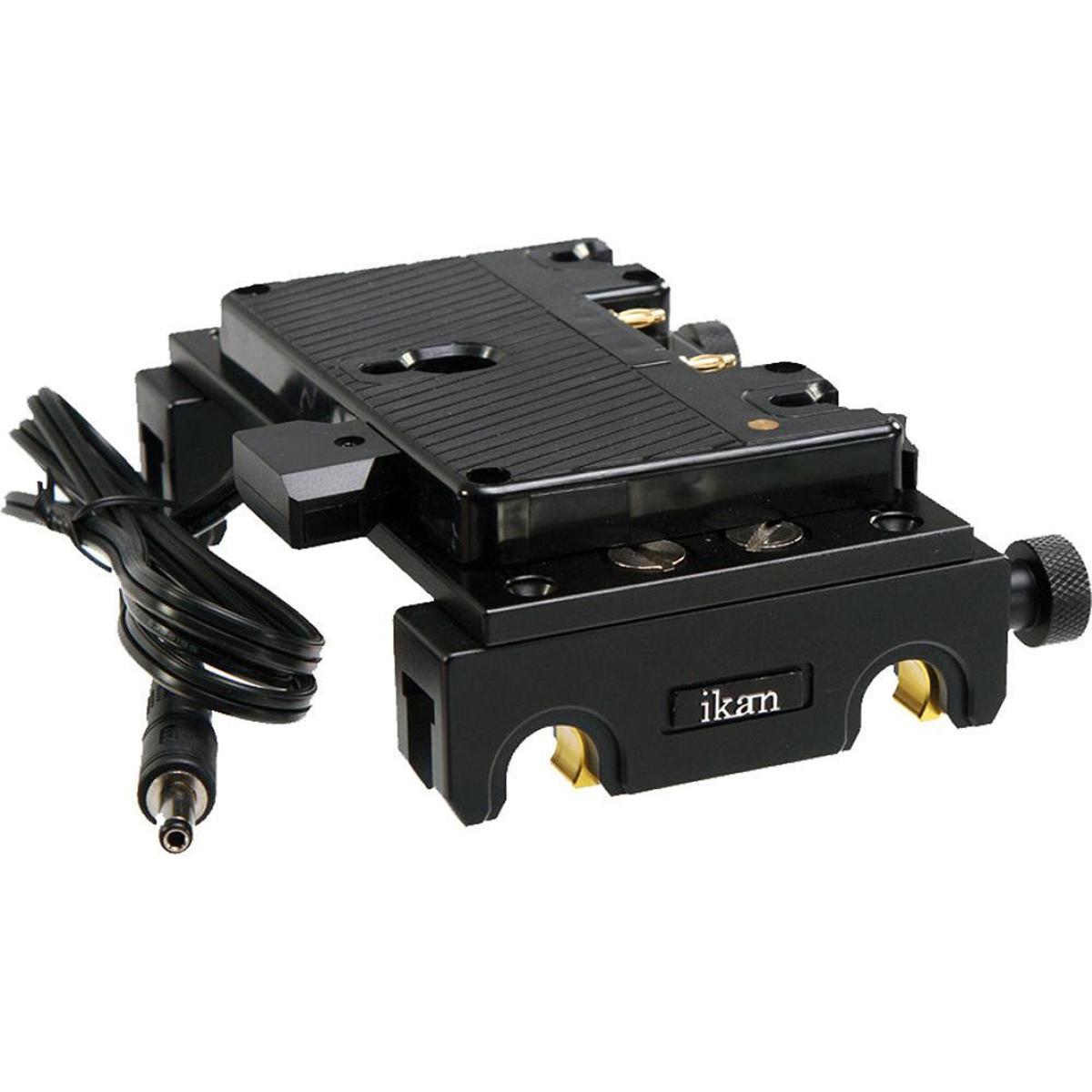 Image of Ikan Black Magic Camera Quick Snap Pro Battery Rail Kit for Anton Bauer Mount