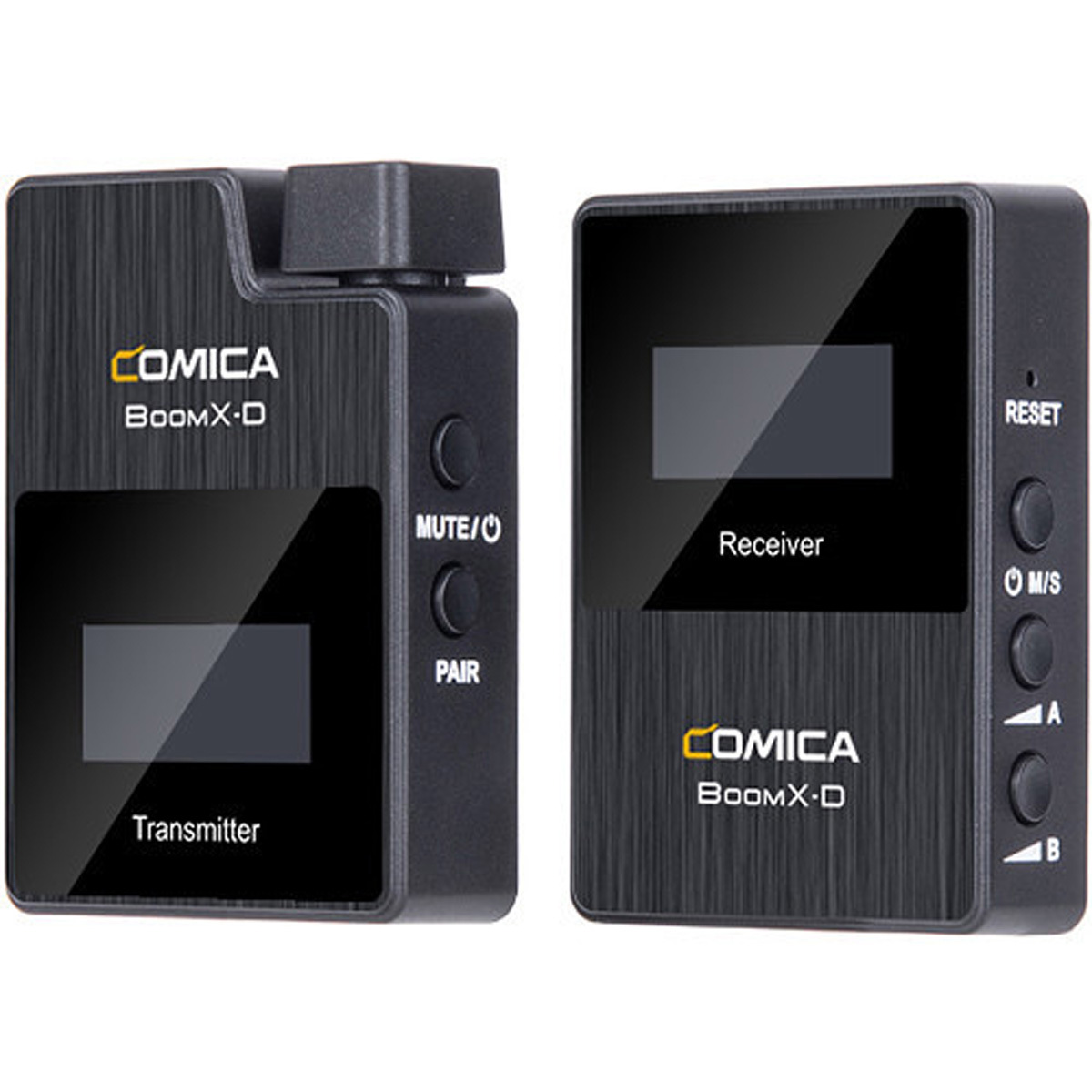 

Comica Audio BoomX-D 2.4GHz Dual Wireless Mic System w/Tx & Rx for Smartphones