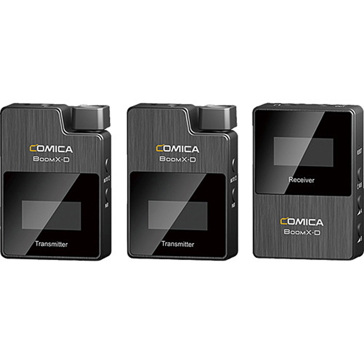 

Comica Audio BoomX-D 2.4GHz Dual Wireless Mic System,2x Tx,1x Rx for Smartphones