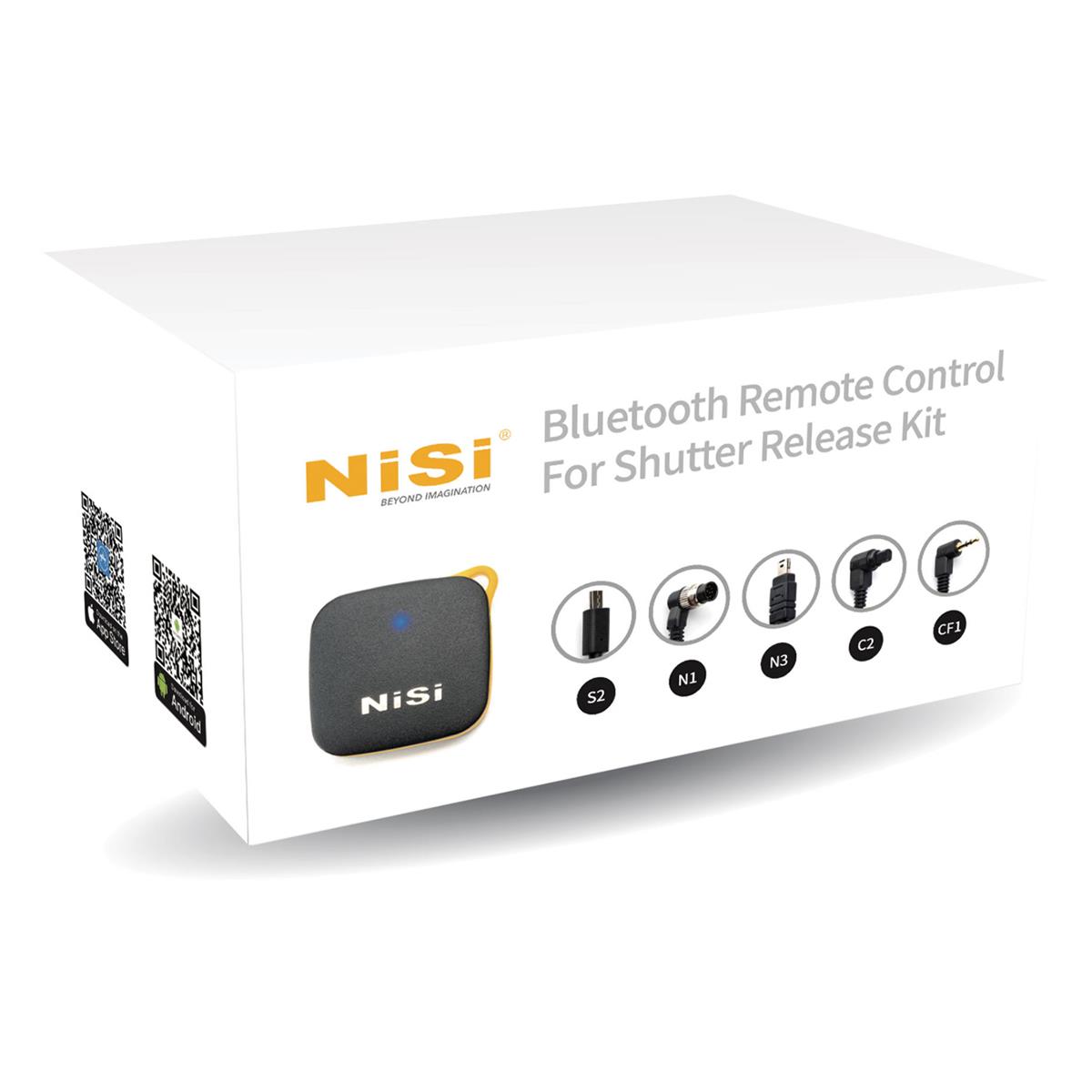 Image of NiSi Bluetooth Wireless Remote Shutter Control Kit with Release Cables