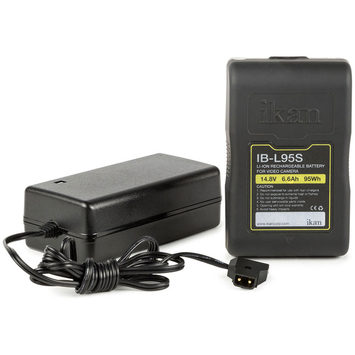 

Ikan C-1K-KIT-95A V Mount Pro Power Kit, Includes C-1K Charger & IB-L95 Battery