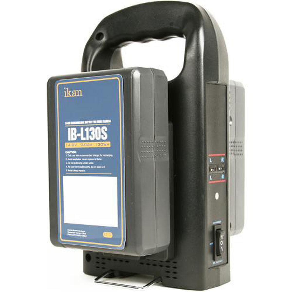 

Ikan C-2KS Portable Professional Power Charger with 2 V Mount Batteries