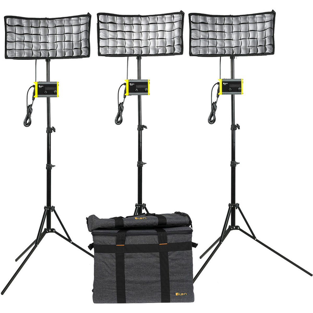 

Ikan Canvas CB8 Bendable Bi-Color 3-Point LED Light Kit