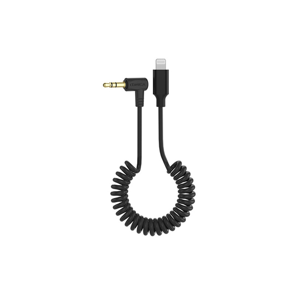 

Comica CVM-D-MI 24" 3.5mm TRS Male to Lightning Coiled Audio Adapter Cable