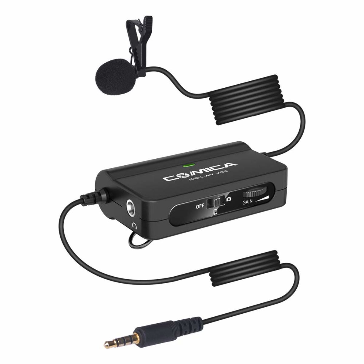 

Comica CVM-V05 Single Lavalier Microphone for Smartphones & DSLRs