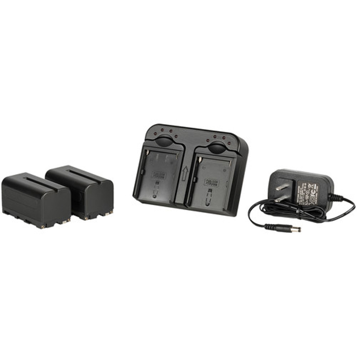 

Ikan DV Camera Battery Kit, 2x Sony NP-F750 4000mah Lithium Batteries