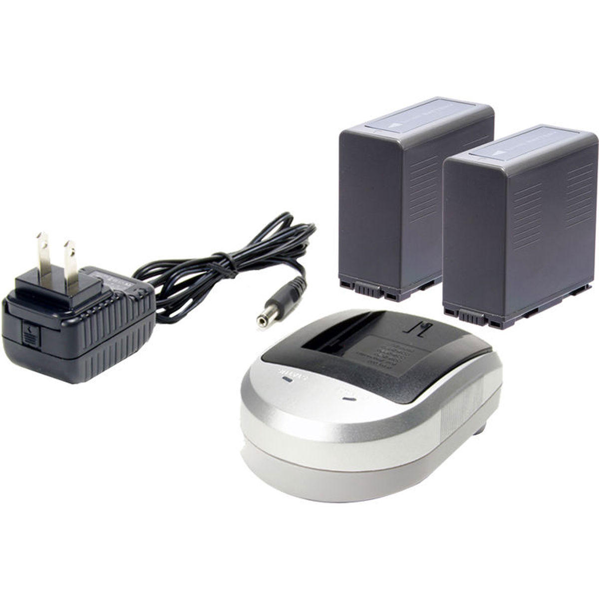 Image of Ikan Panasonic D54 Style Charger with 2x IBP-D54 Batteries