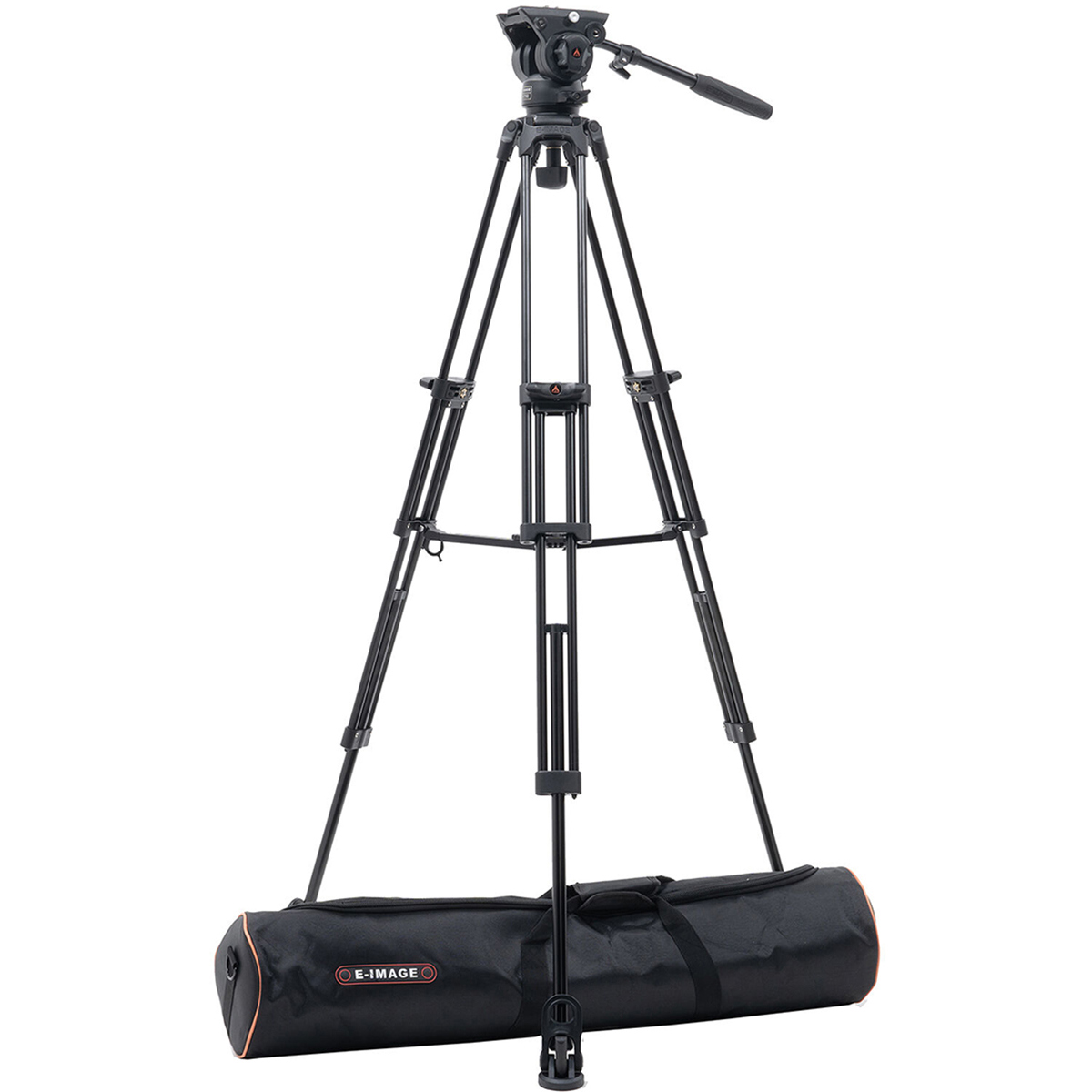 

Ikan E-Image EG780A2 3-Section AL Tripod w/EH780 Fluid Head & Mid-Level Spreader