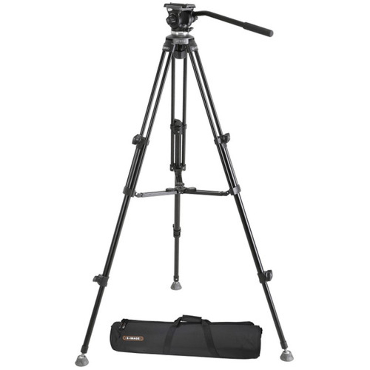 

Ikan ikan E-Image EK610 Professional 3-Section Al Video Tripod w/65mm Bowl Fluid Head
