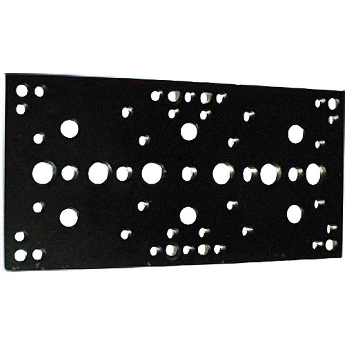 

Ikan DoubleCheese Plate, Powder-Coated Black