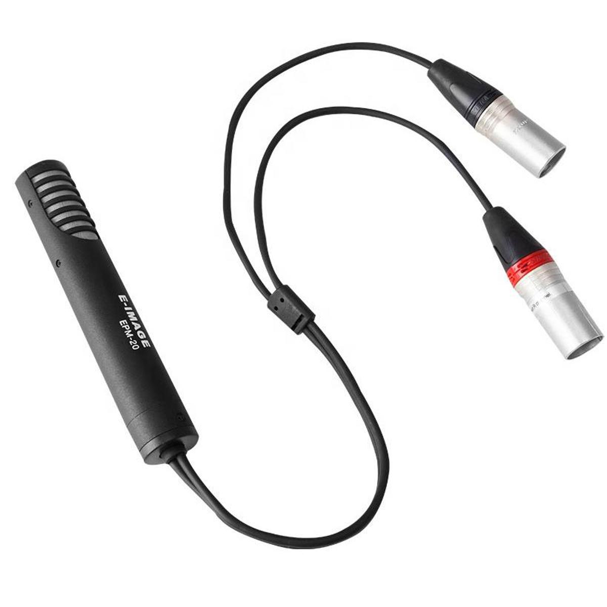 

Ikan E-Image EPM-20 Uni-Directional Stereo XLR Shotgun Microphone