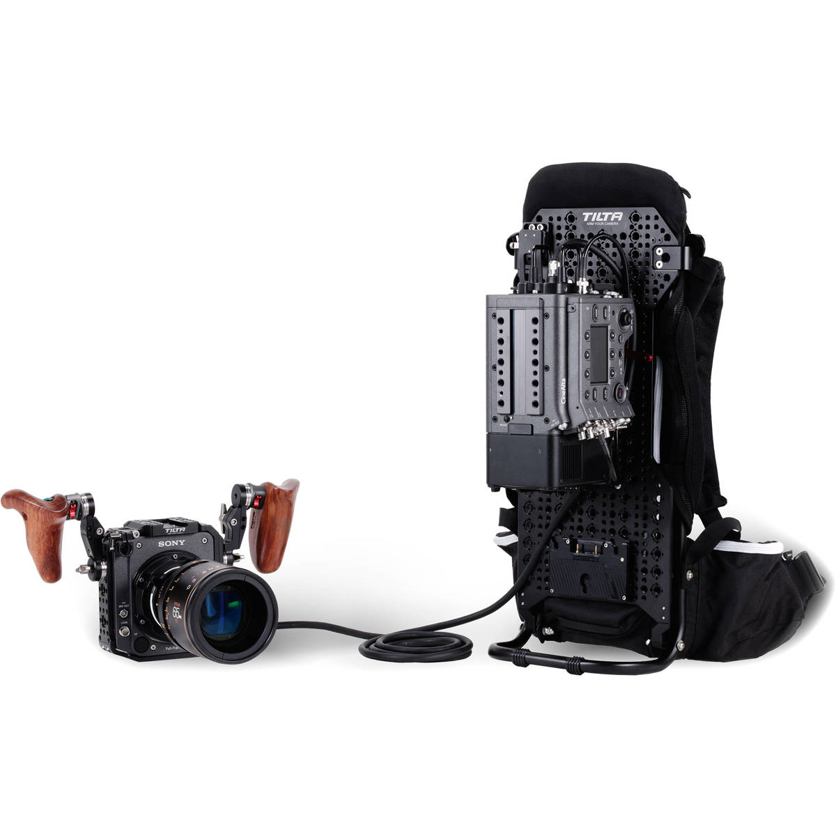 

Tilta Camera Cage & Backpack System for Sony Venice Rialto, Gold Mount, Black