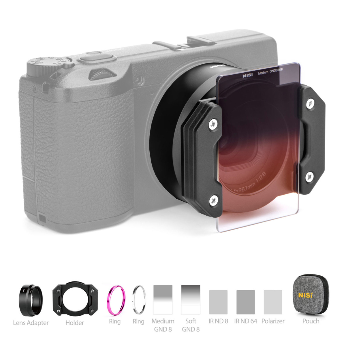 

NiSi Compact Filter System Master Kit for Ricoh GR3x