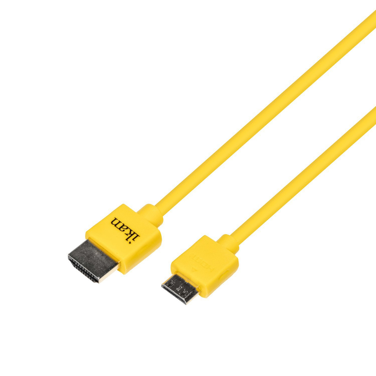 

Ikan 1.5' Mini to Standard Slim HDMI Cable with v1.4 Ultra HD 4K Support