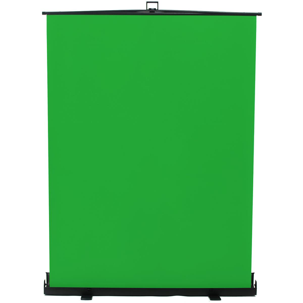 Image of Ikan Homestream 76&quot; Tall Portable Pull-Up Chroma Key Green Screen