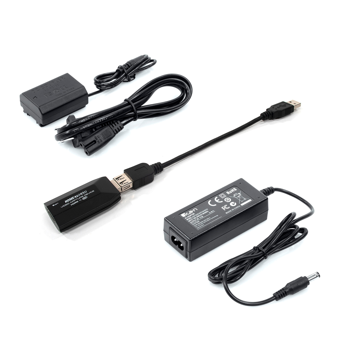 

Ikan HomeStream HDMI to USB Video Capture Device with STRATUS Dummy Battery