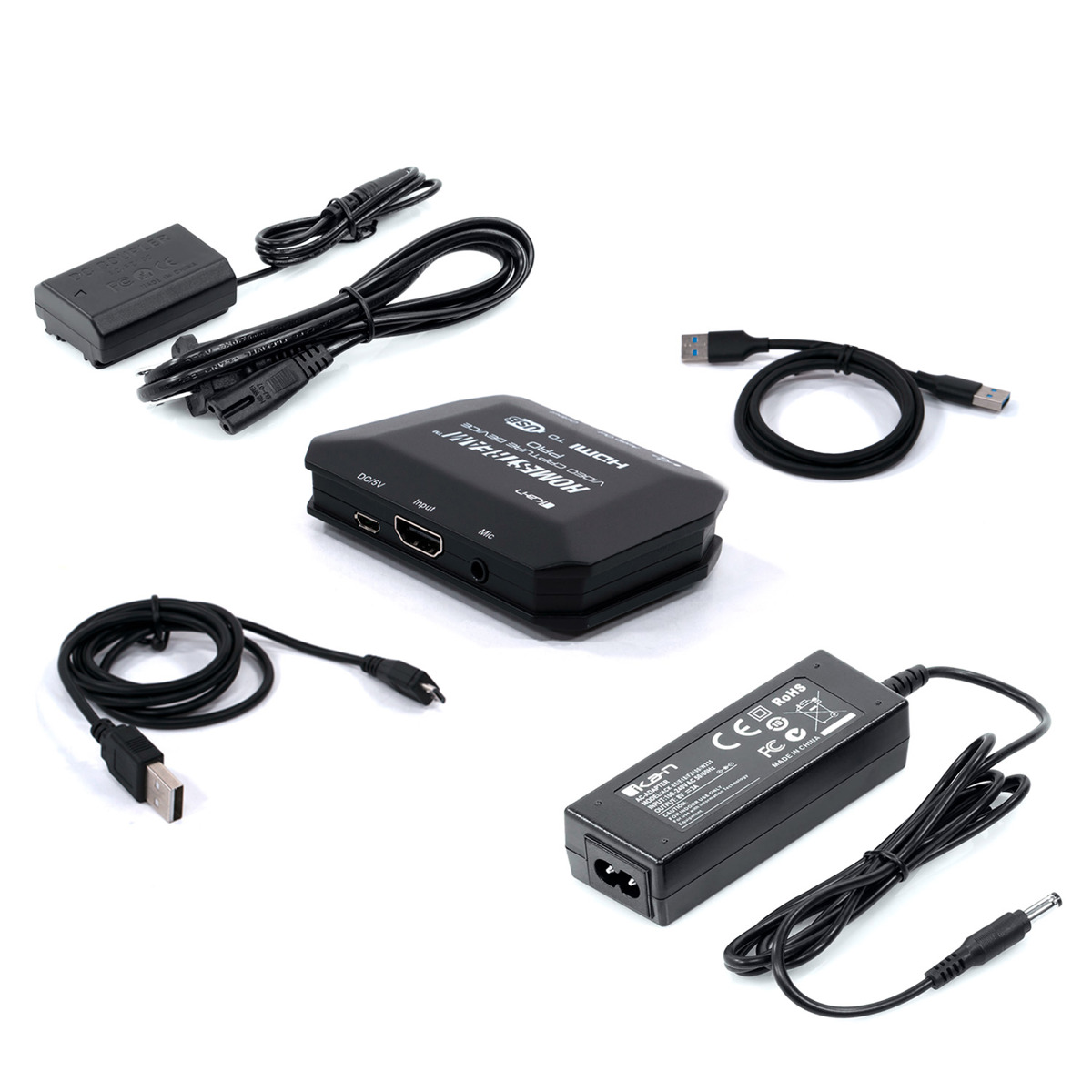 

Ikan HomeStream HDMI to USB Video & Audio Capture Device w/STRATUS Dummy Battery