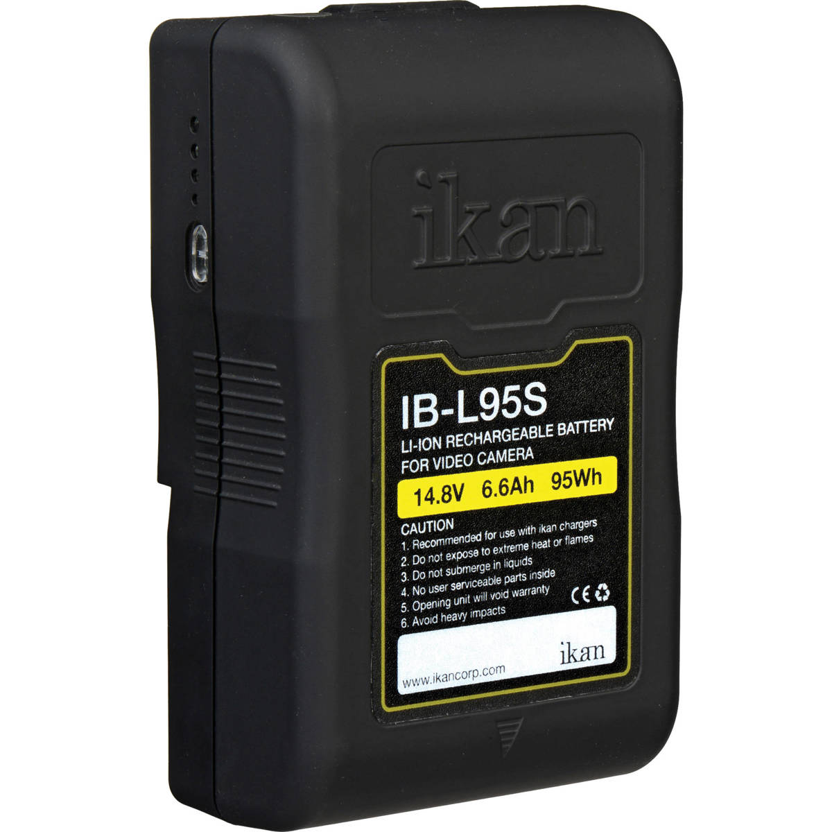 

Ikan IB-L95S 95WH V-Mount Lithium Ion Battery with LCD Display