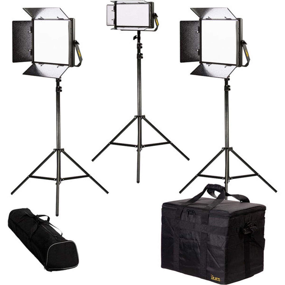 

Ikan Lyra Daylight 3-Point LED Light Kit with 2x LW10 and 1x LW5 LED Light