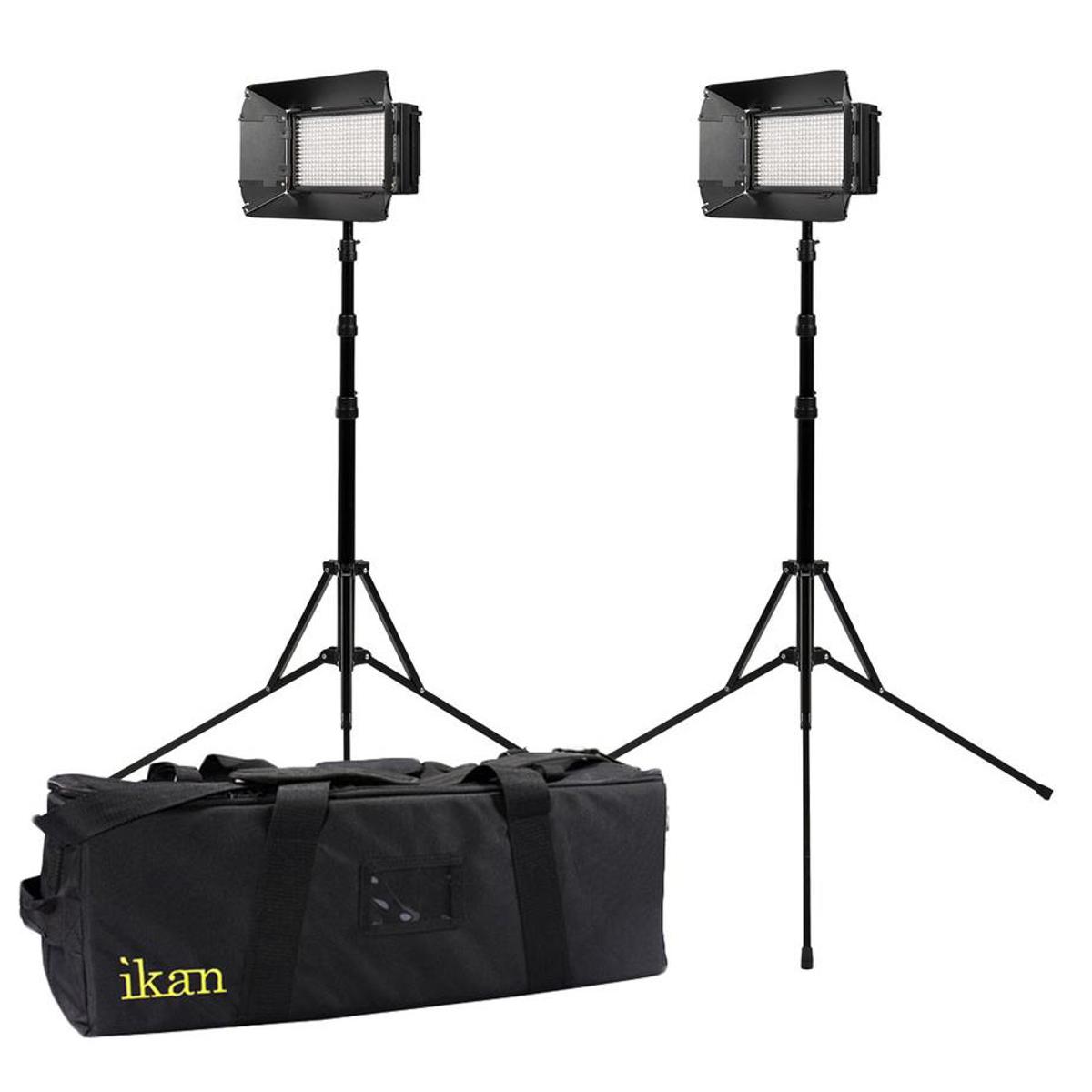 

Tilta Ikan 2-Point LED Light Kit, Includes 2x Mylo Bi-Color Quarter Light