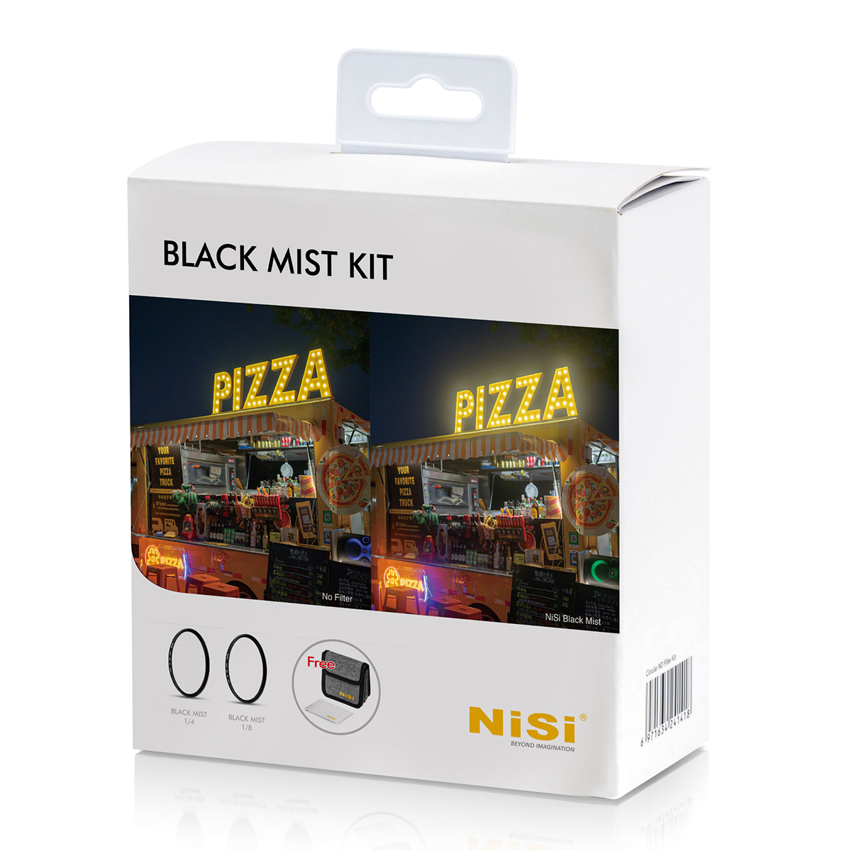

NiSi Black Mist Kit with 1/4, 1/8 Filter and Case 40.5mm