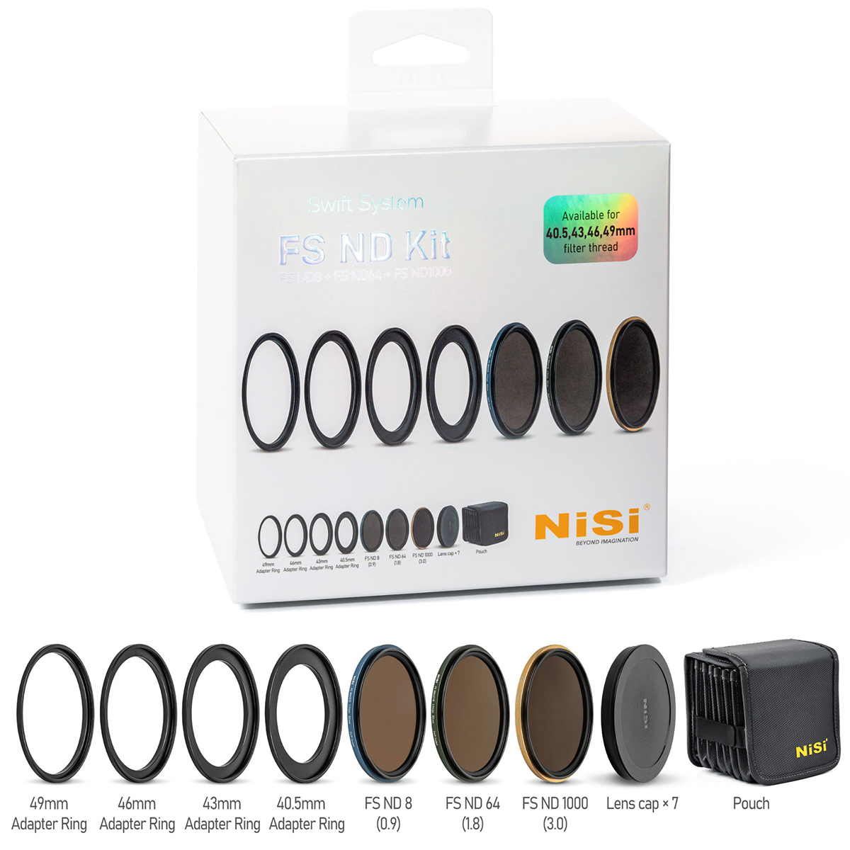 

NiSi Swift FS ND Filter Kit 49mm