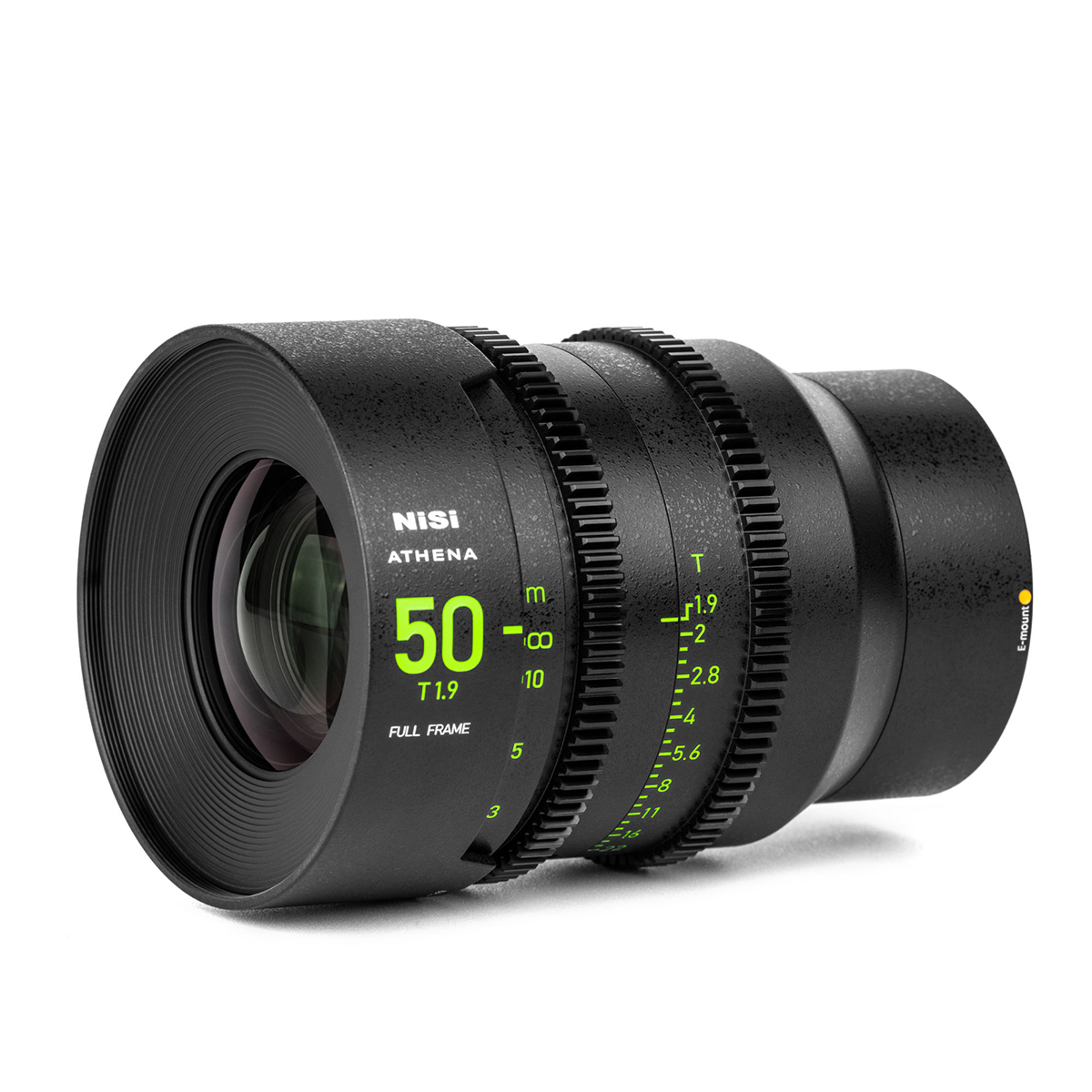 Кинообъектив NiSi ATHENA PRIME 50 мм T1.9 без держателя фильтра, Sony E