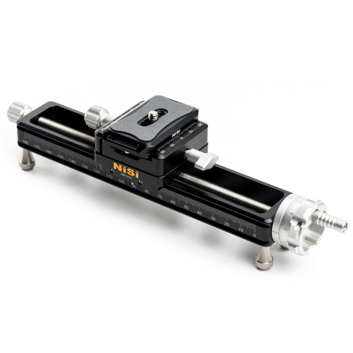 

NiSi NM-200 Quick Adjustment Macro Focusing Rail with 360 Degree Rotating Clamp