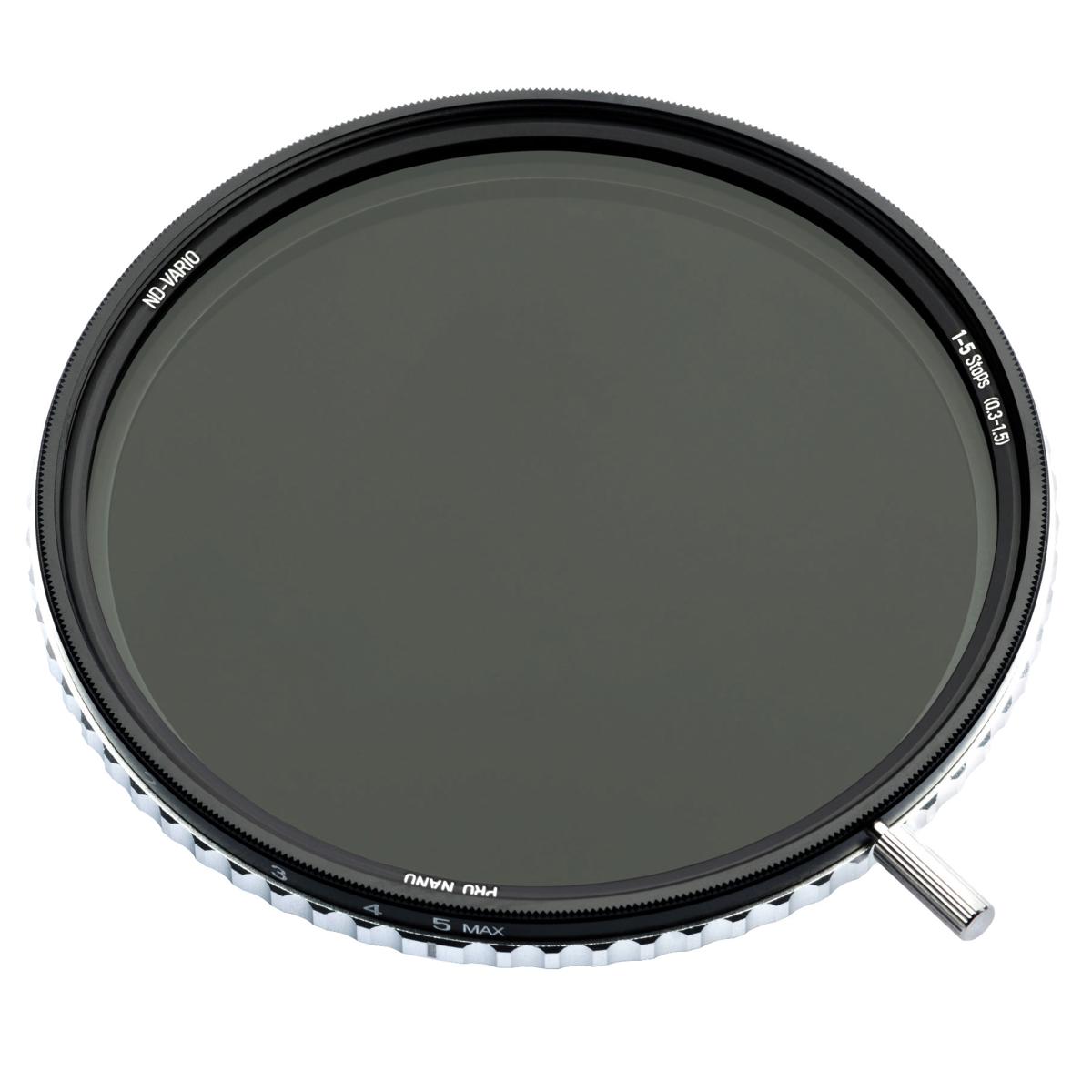 

NiSi 40.5mm True Color ND-VARIO Pro Nano 1-5 Stops 0.3-1.5 Variable ND Filter