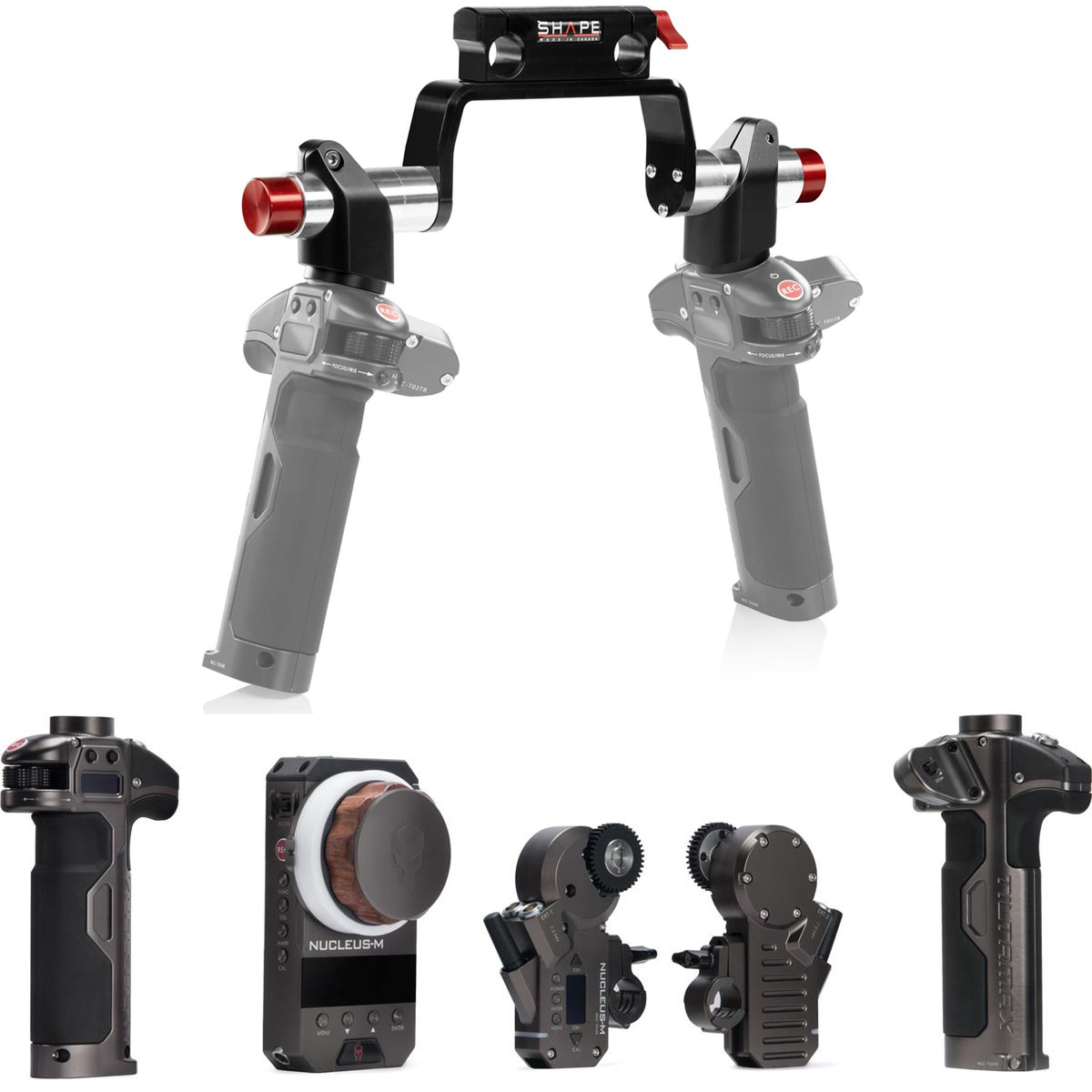 

Tilta Nucleus-M Wireless Follow Focus System, Bundle w/Shape Trigger Rod Bloc