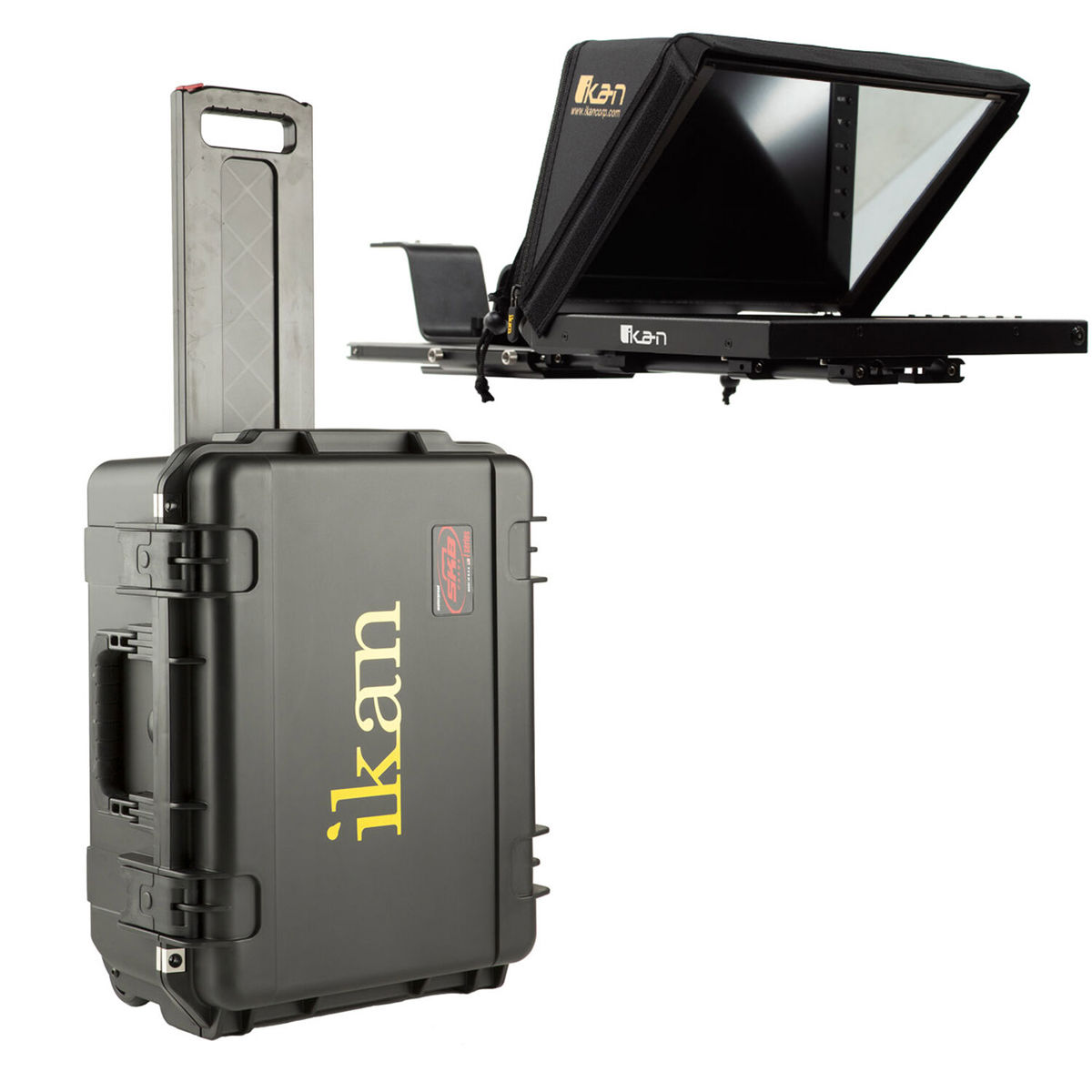 

Ikan iKan Professional 12" Portable Teleprompter with Rolling Hard Case