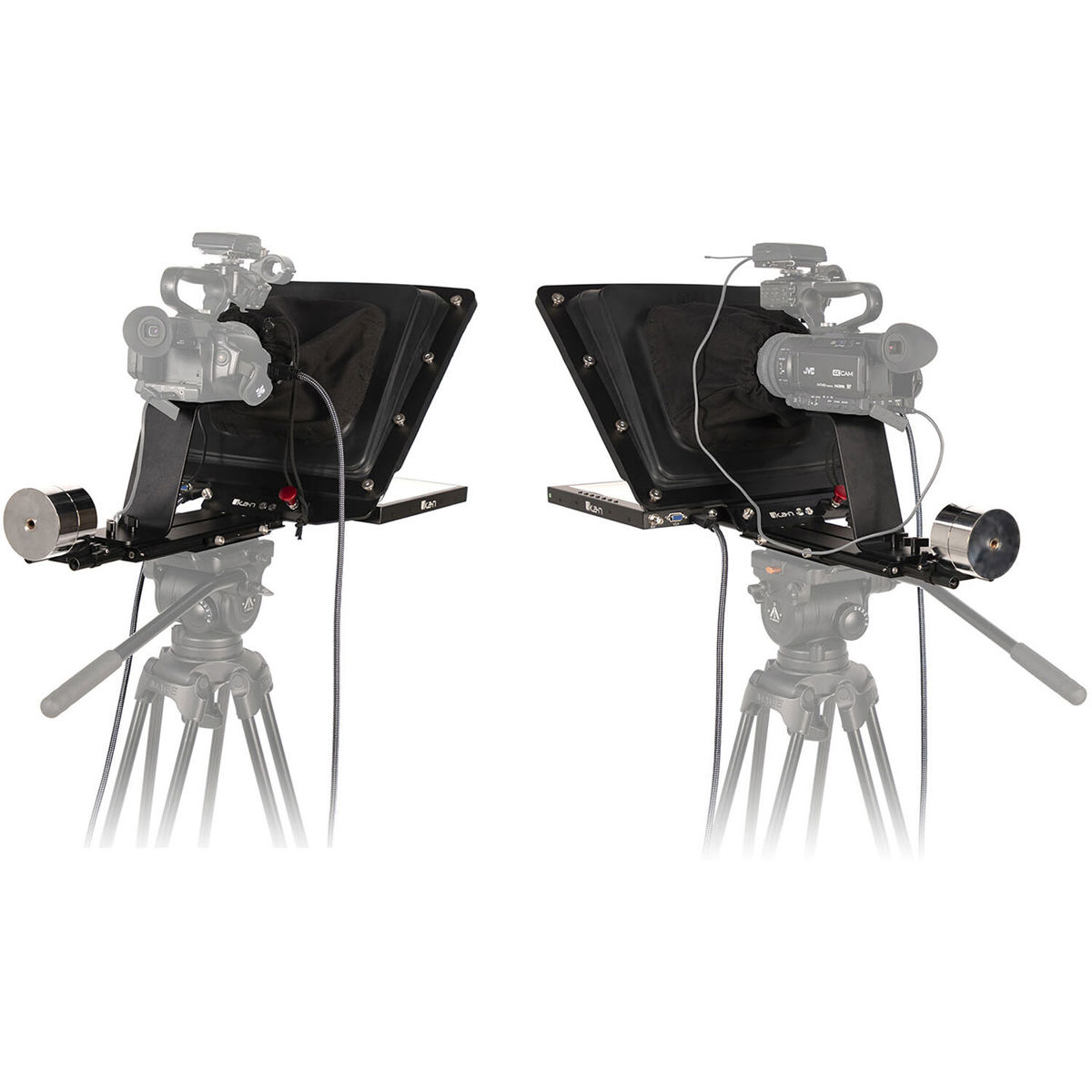 

Ikan P2P Interview System w/2x 17" 3G-SDI Teleprompters & 3G-SDI Cables