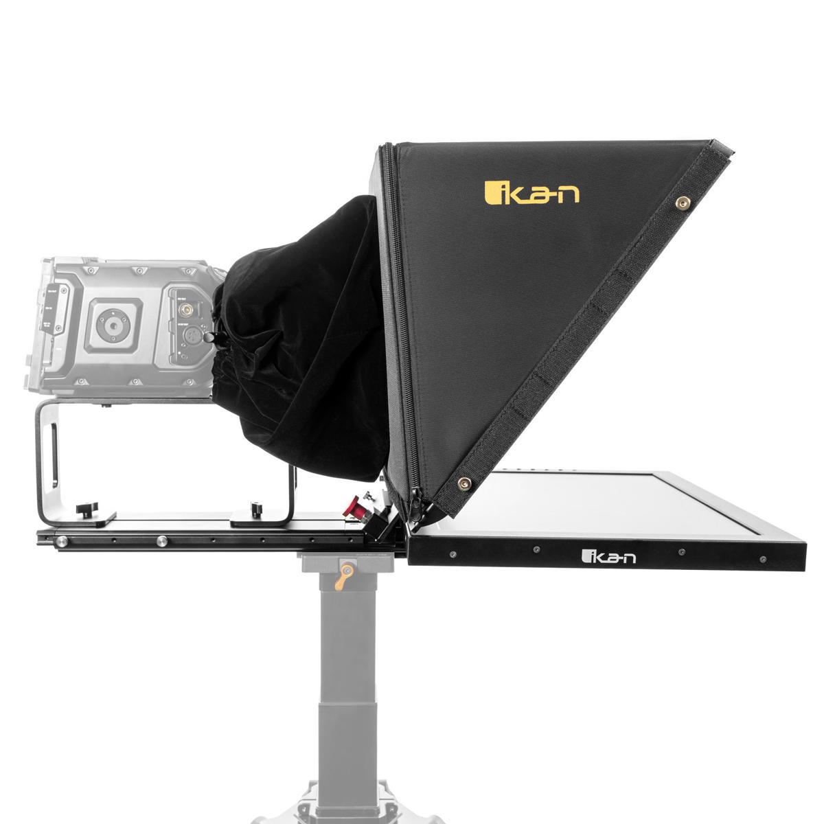 

Ikan ikan Professional 19" High-Bright Beam Splitter Teleprompter w/Rolling Hard Case