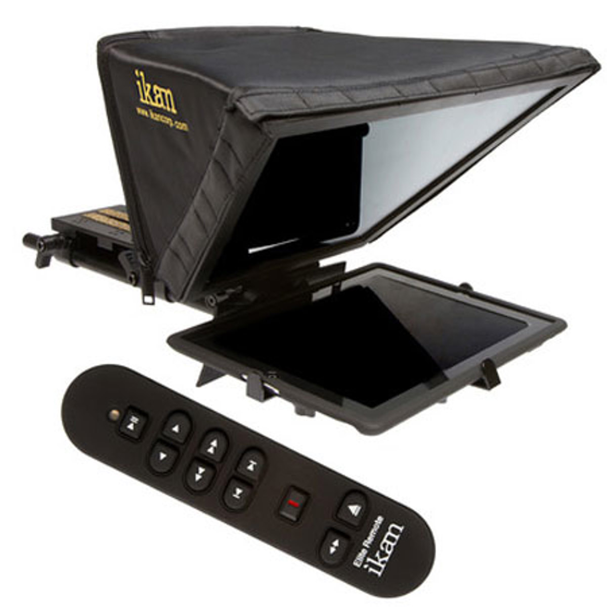 Image of Ikan PT-ELITE-U-RC Elite Universal Tablet Teleprompter Kit with Elite Remote