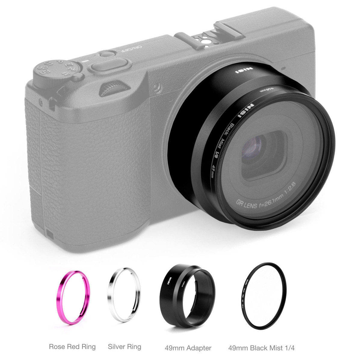 

NiSi Black Mist Filter Kit for Ricoh GR3x