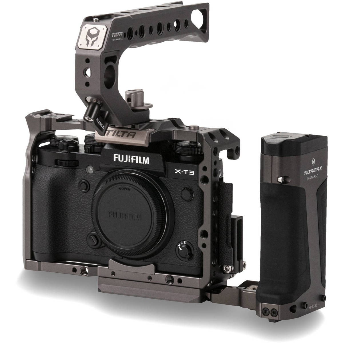 

Tilta Tiltaing Fujifilm X-T3 Camera Cage Kit B, Tilta Gray