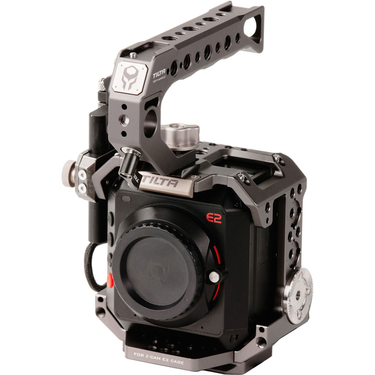 

Tilta Tiltaing Z CAM Kit A, Includes Cage, Quick Release Top Handle, Gray