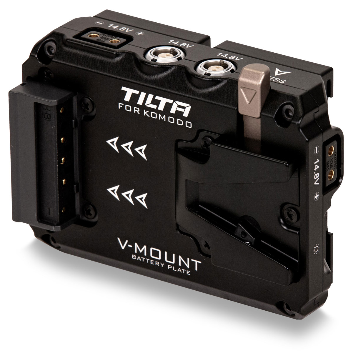 

Tilta Dual Canon BP to V-Mount Adapter Battery Plate for RED Komodo, Black