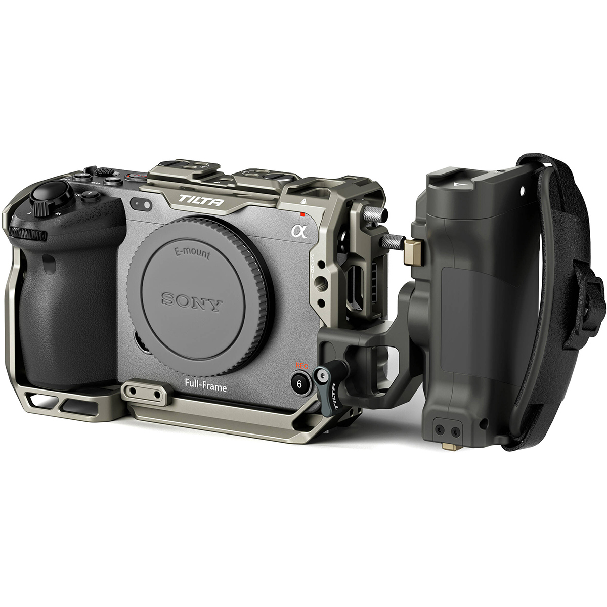 

Tilta Full Camera Cage Lightweight Kit for Sony FX3 & FX30 V2, Titanium Gray
