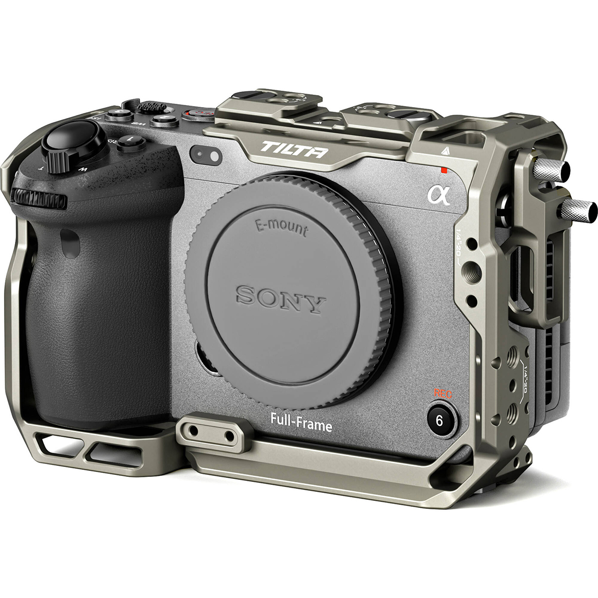 

Tilta Full Camera Cage for Sony FX3/FX30 V2, Titanium Gray